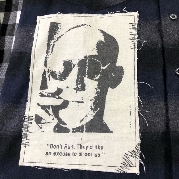 For Those Who Sin Hunter S. Thompson Gonzo Flannel - Picture 6 of 13